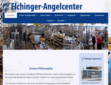 Tablet Screenshot of elchinger-angelcenter.de